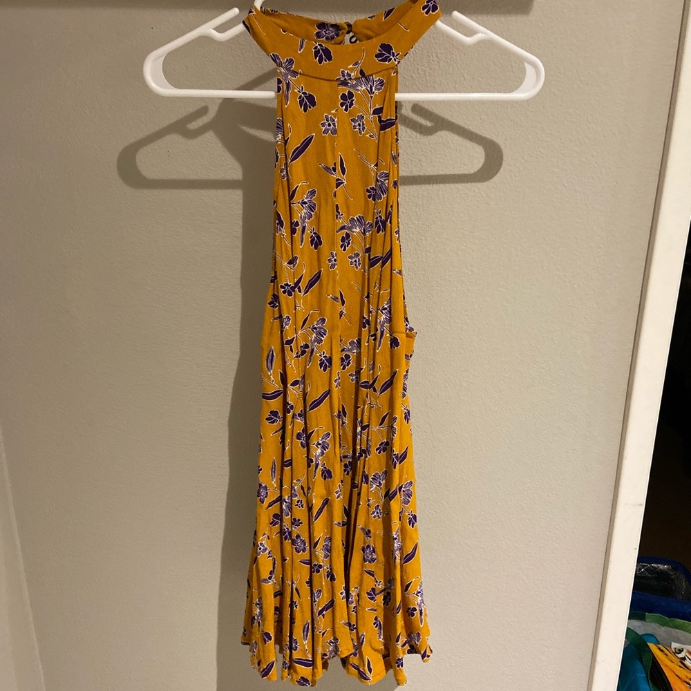Urban Outfitters Floral High Neck Dress